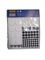 SET NÁBYTKOVÝCH PODLOŽKOV 125 kusov Samolepiace