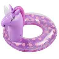 NAFUKOVACIE KOLESO NA PLÁVANIE PONY RUŽOVÝ Prsteň