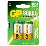Batérie GP Super Alkaline C LR14 bl. 2 ks.