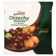 Jutrzenka Lieskové oriešky v tmavej čokoláde