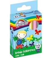 Farebná krieda 12 kusov, 6 farieb