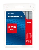 RAWLPLUG STAPLES STAPLE RL53 8mm 1000ks