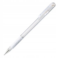 Gélové pero PENTEL K118 HybridGel, biele