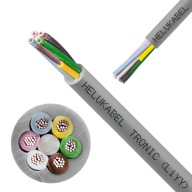 TRONIC LIYY ovládací kábel kábel 6x0,5mm2 500V odolný voči oleju HELUKABEL