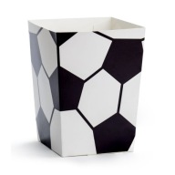 POPCORN BOXES futbalový futbal 6 ks na narodeniny fanúšika
