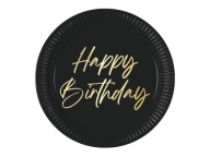 Happy Birthday taniere 23cm 8ks Birthday
