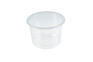 Okrúhle plastové nádoby 500ml, priemer 101mm - 50 ks.