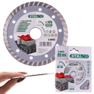 DIAMANTOVÝ KOTOÚČ NA REZANIE KAMEŇA, BETÓNOVÝ, DUTÝ, 125MM, SILNÝ