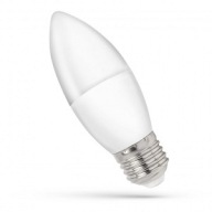 LED SVIEČKOVÁ žiarovka E27 1W 90lm 3000K teplá biela