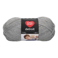 Priadza Red Heart Detroit, šedá melanž 5668
