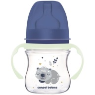 CANPOL ANTI-KOLICKÁ FĽAŠA 120ML cumlík 0m+ SVIETE V TME NA RÚČACH