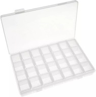 Organizér 17x11x2,7 cm, 28 priehradok, krabička na lieky OR30