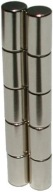 Neodymový magnet valcový MW 8 x 5mm N38 10 ks.
