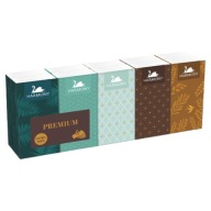 Harmony Premium Extra mäkké hygienické obrúsky 4 vrstvy 10 x 9 kusov