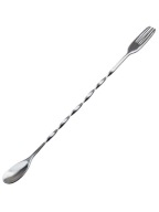 Nerezové miešadlo na bubble tea, 32 cm
