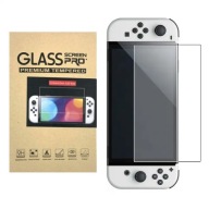 Ochranné sklo IRIS Tempered Glass 9H na ochranu obrazovky pre konzolu Switch OLED