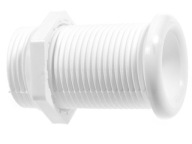 BOČNÝ PRECHOD 25X62 MM BIELE PVC