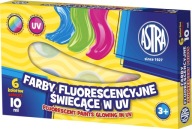 Astra DEKORATÍVNE FARBY FLUO UV 6 farieb 10 ml