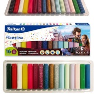 Školská plastelína Akadémia p.Kleksa Kleks 16col x 6,3cm PELIKAN