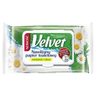 VELVET Vlhčený toaletný papier CHAMOMILE a ALOE, 48 kusov