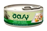 Oasy natural kura so zeleninou pre psov 150g