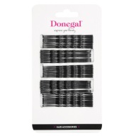 Donegal Ihličky do vlasov 7 cm 40 ks - Čierne