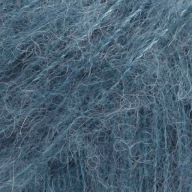 Priadza Drops Brushed Alpaca Silk 25 Steel Blue
