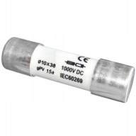 POISTKOVÁ VLOŽKA 10x38 1000V DC gPV 15A