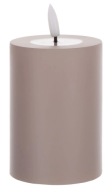 TAUPE LED SVIEČKA 7,5 X 15 VLOŽKA DO SVIEČKY NA AKUMULÁTORU PRE GRANES