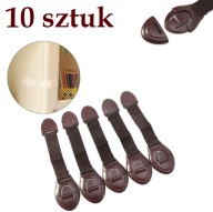 Ochrana zásuvky skrinky, zámok nábytku, sada 10 kusov