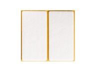 Obdĺžnikové plstené podložky 45 x 140 mm Šedé