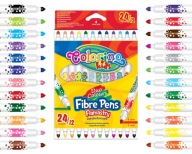 Obojstranné popisovače Colorino, 12 farieb