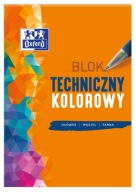 Farebný technický blok A4/10 OXFORD 225g