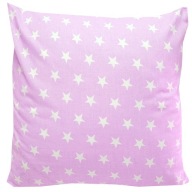 Obliečka na vankúšik do saka 40x40 Star pink