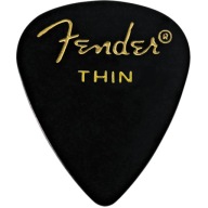 Fender 351 Black gitarové trsátko 0,46 mm