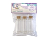 Sklenené fľaše 3 kusy x 30 ml ASTRA