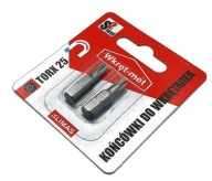 TORX TX25 BITS SKRUTKA BIT MET SKRUTKA 2ks