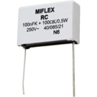 100nF+100R Odrušovač kondenzátora pre LED pásiky 100nF + 100R X2 275VAC V04EU410KADA
