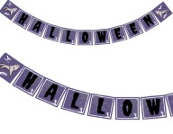 HALLOWEENSKÝ GARANČNÝ PANAN Fialová streda 2m