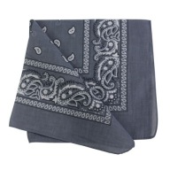 BANDANA, BANDANA, ŠÁTKA, TMAVÝ POPOL / GRAFIT