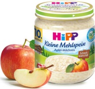 HiPP BIO Ryža v mlieku s jablkami a vanilkou