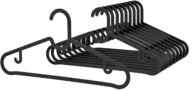 Vešiak IKEA SPRUTTIG čierny 10 ks