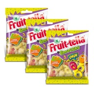 Fruittella cumlíky kyslé želé s ovocnou šťavou 90g x3