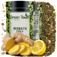 ZELENÝ ČAJ SENCHA ZÁZVOR S CITRÓNOM (50g)