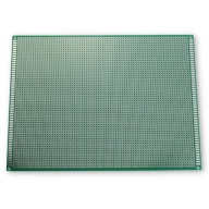 Prototyp DPS 15x20 cm, jednostranný, 4218 otvorov, potlač 2,54 mm
