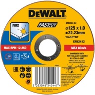 DEWALT DT43902 KOVOVÉ REZNÉ KOTÚČE 125x1,0 mm