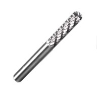 Karbidový pilník 3mm 16mm 38mm VHM na oceľ, fréza A - 2 dvojité čepele