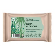 LUBA Vlhčený toaletný papier Aloe Water x50