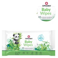 Opharm Baby Wipes vlhčené obrúsky 64 ks