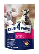 CLUB 4 PAWS PREMIUM pre šteniatka - kura 400g